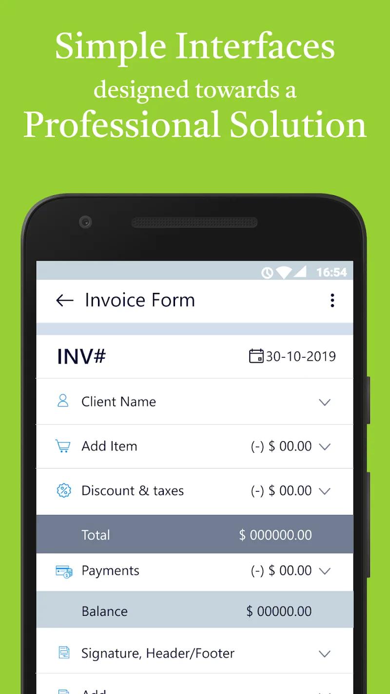 Simple Invoice Manager Screenshot 3