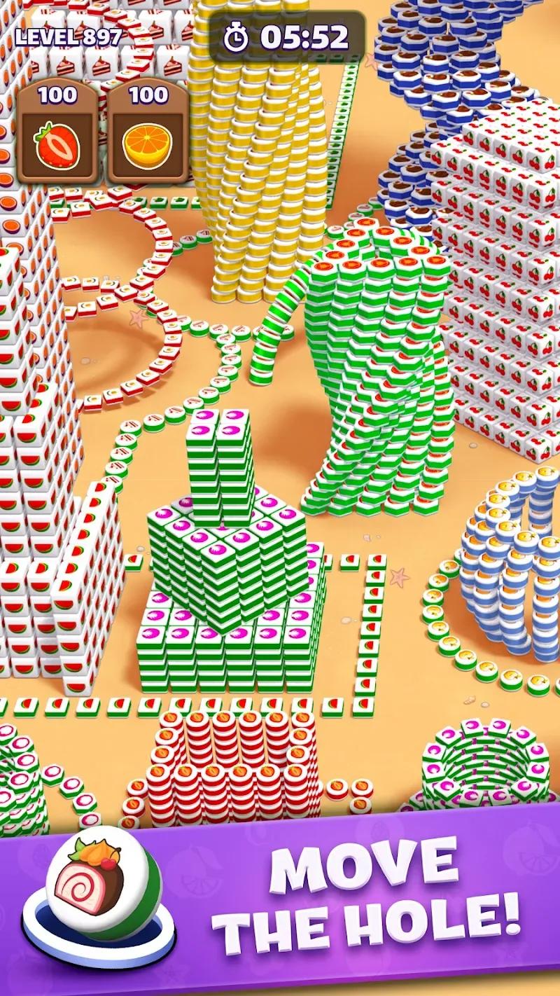 Tiles in Hole: Black Hole Screenshot 1