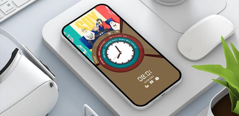 Time UI for KLWP Screenshot 1