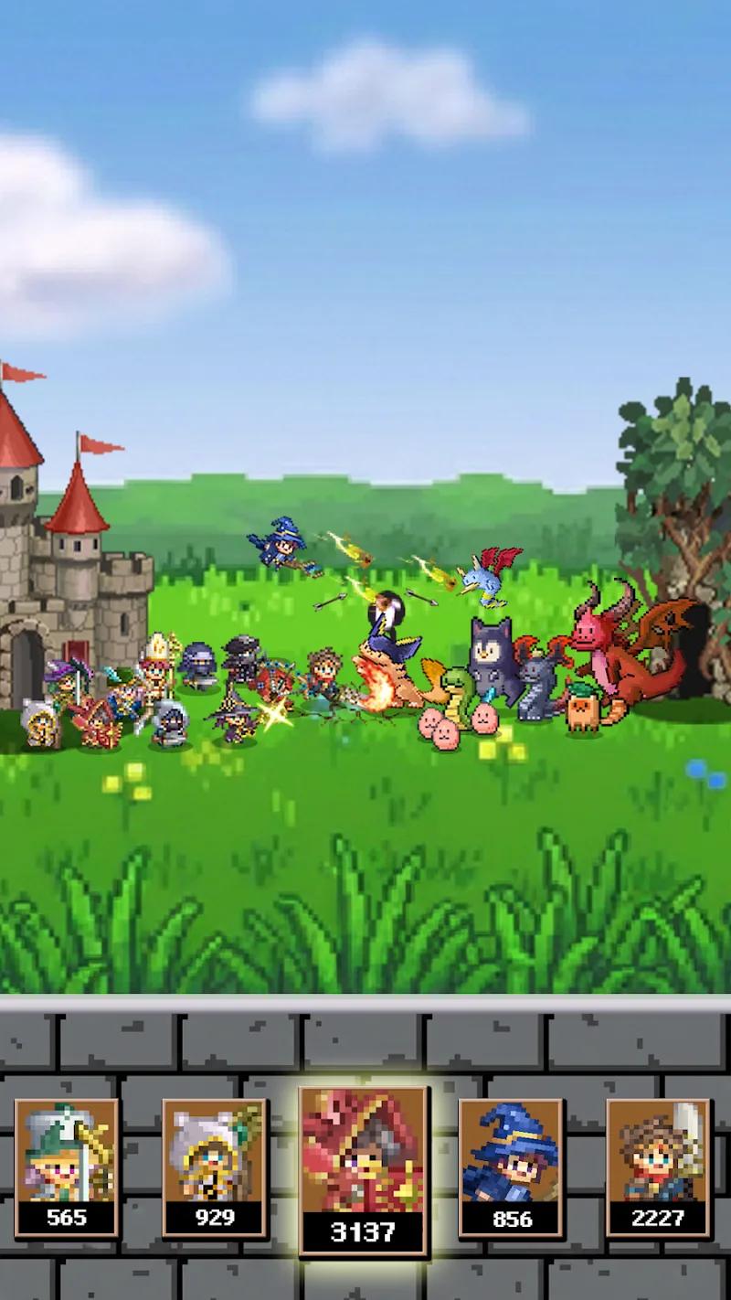 Wagle Squad: Pixel Swarm Screenshot 1
