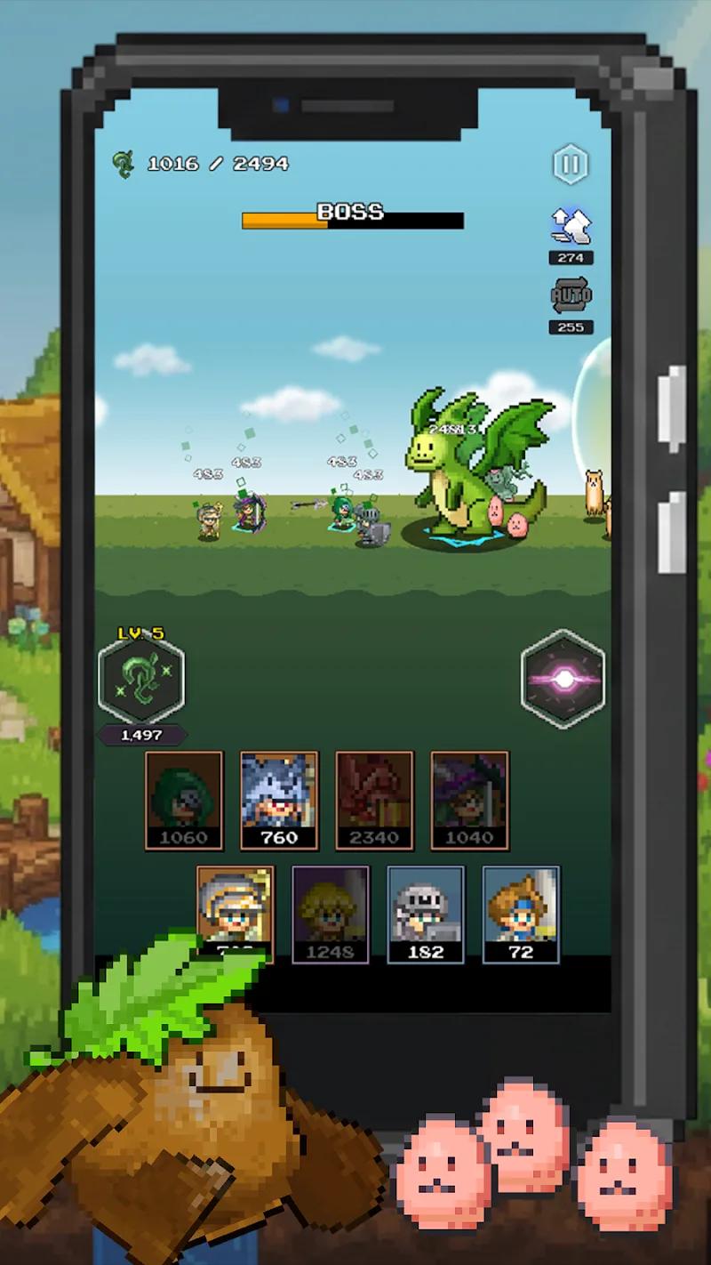 Wagle Squad: Pixel Swarm Screenshot 2