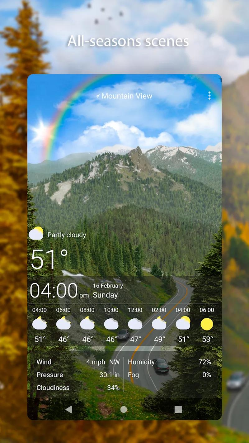 Weather Live Wallpapers Screenshot 1