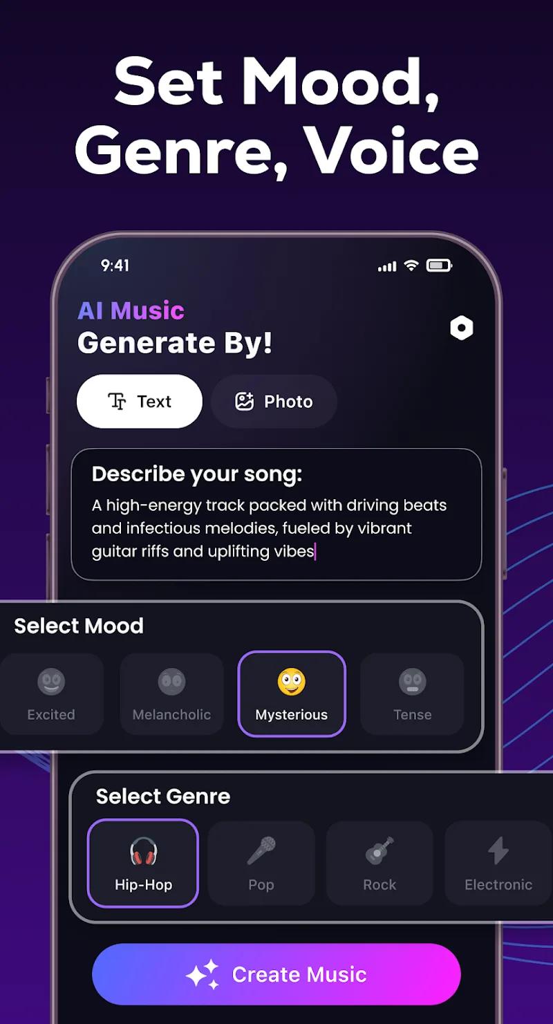 AI Music Maker & Cover Songs Screenshot 2