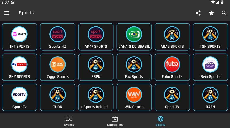 AK47 Sports Screenshot 2