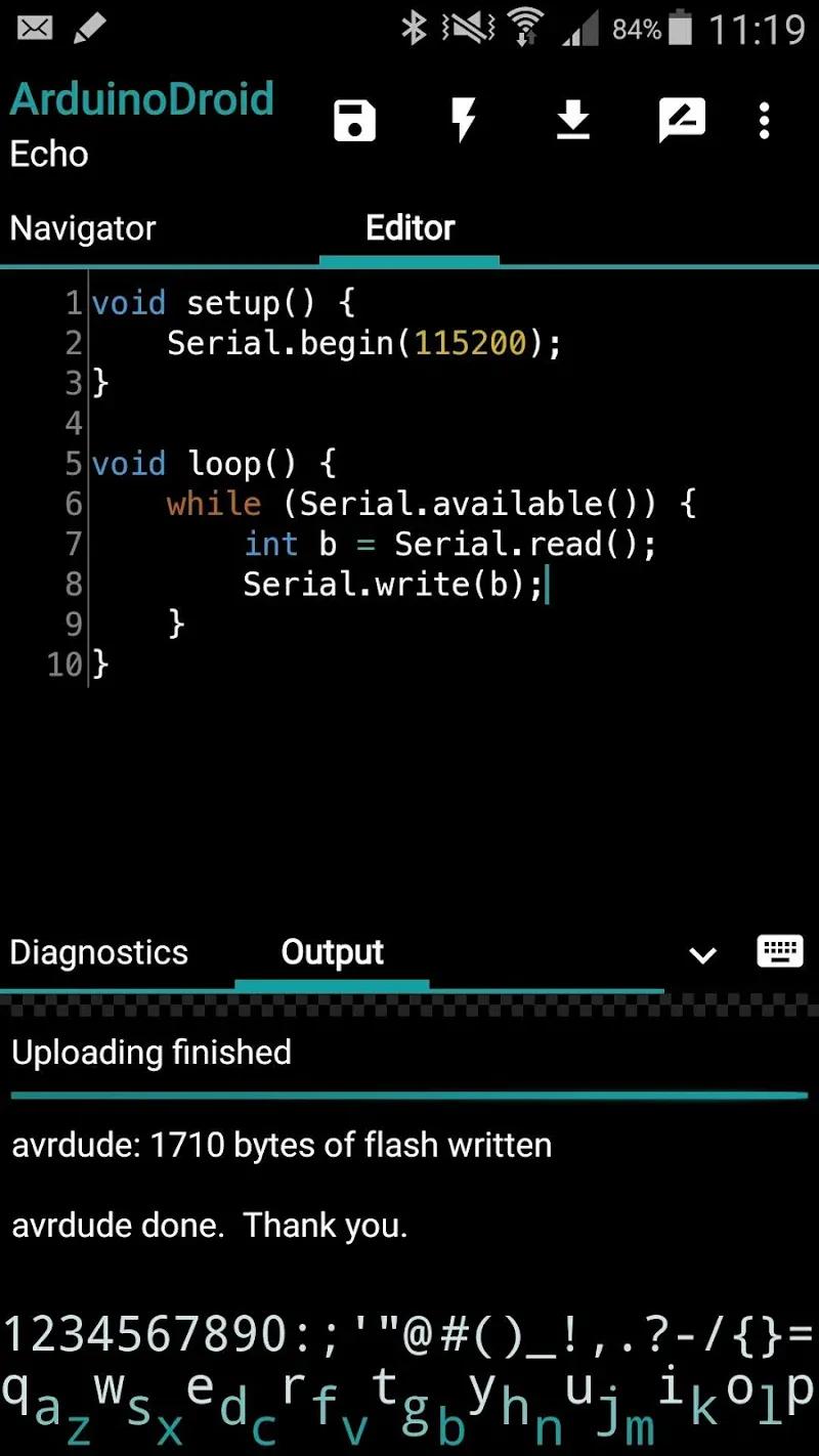 ArduinoDroid Screenshot 4