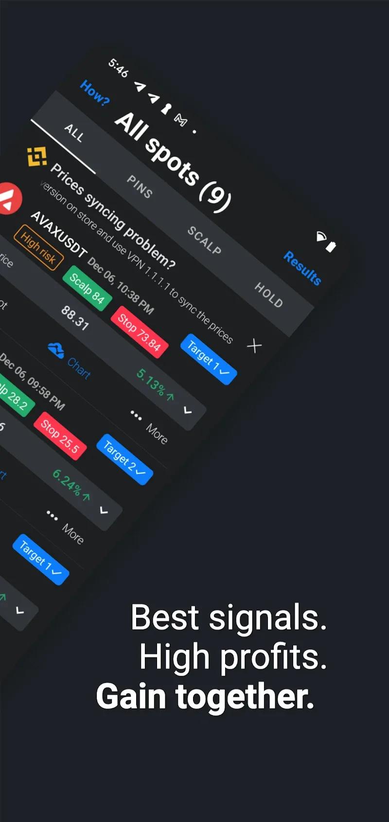 Crypto Trading App by Zyncas Screenshot 2