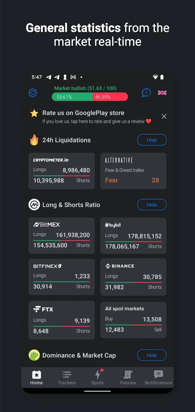 Crypto Trading App by Zyncas Screenshot 3