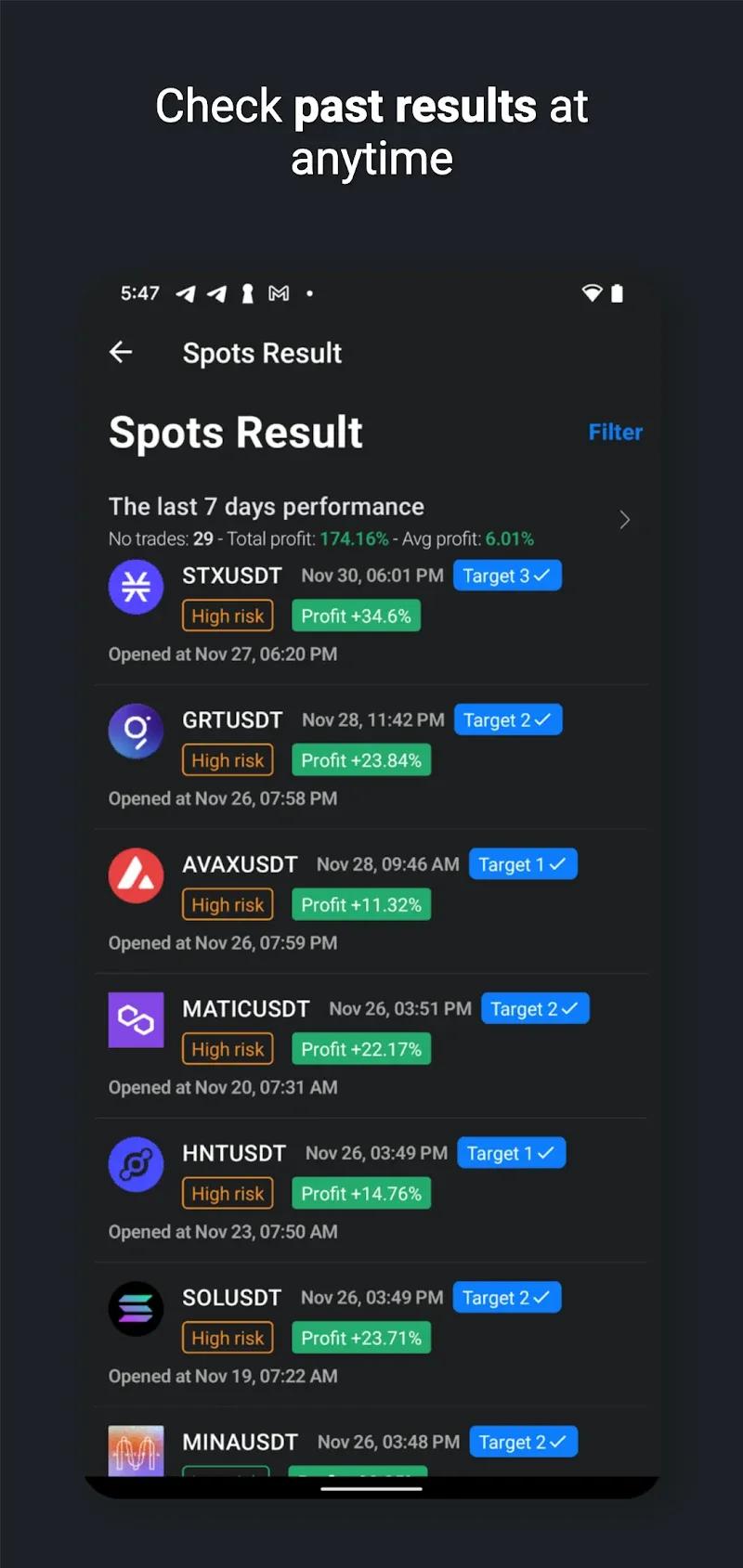 Crypto Trading App by Zyncas Screenshot 5