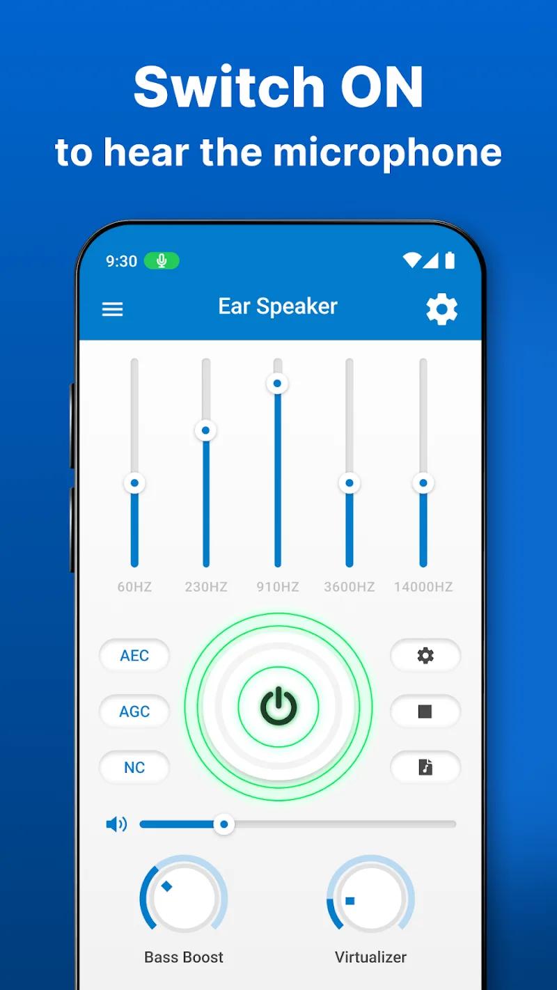 Ear Speaker Hearing Amplifier Screenshot 4