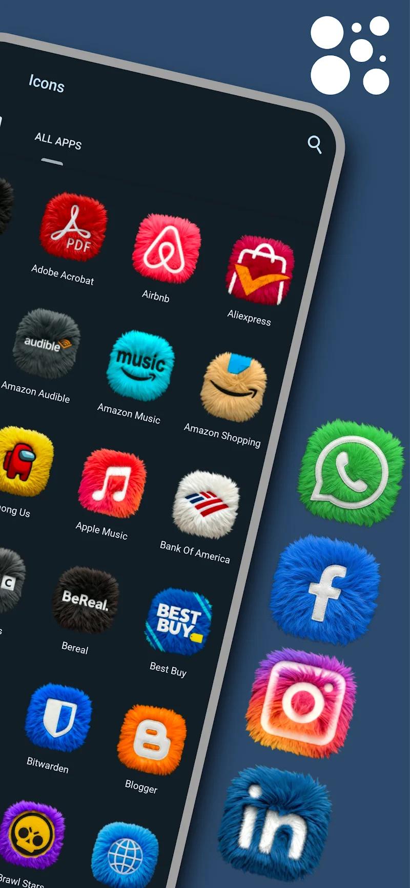 Fluffy Icons - One UI Style Screenshot 2