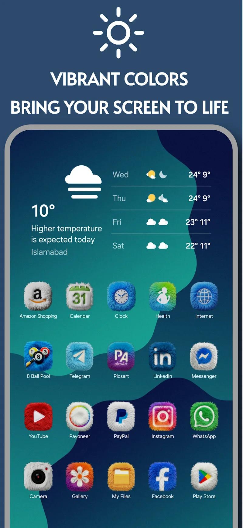 Fluffy Icons - One UI Style Screenshot 4