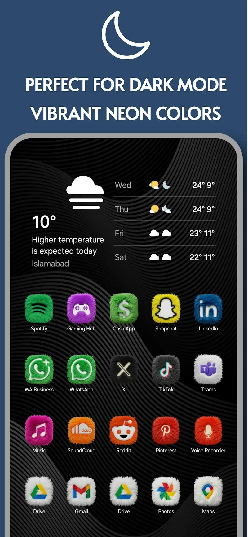 Fluffy Icons - One UI Style Screenshot 5