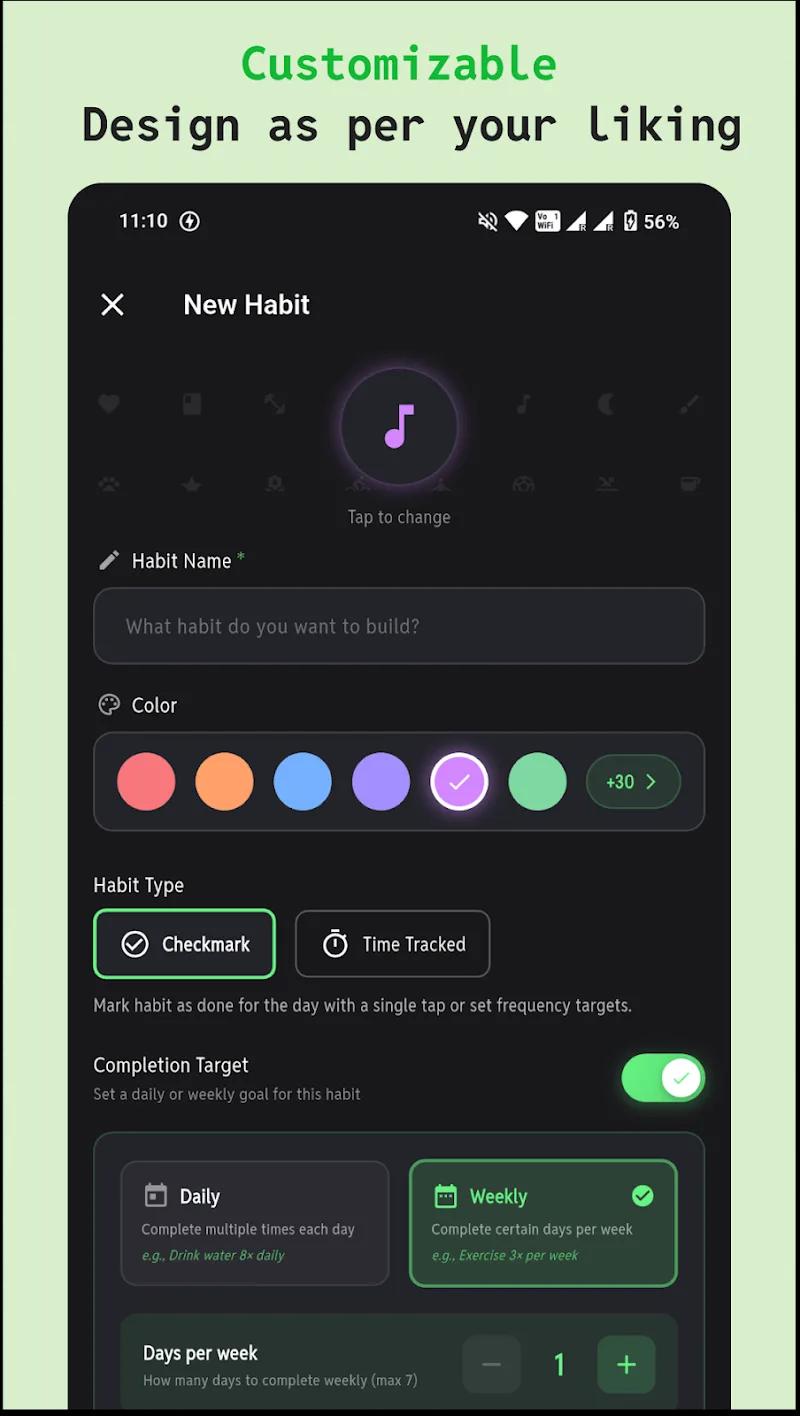 Habit Tracker - Habit Tick Screenshot 3