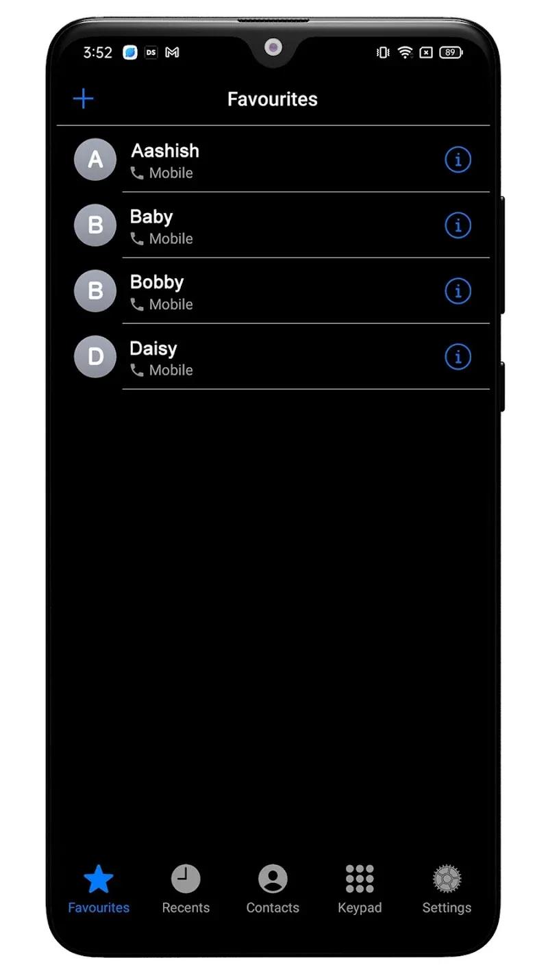 iCall Dialer Contacts & Calls Screenshot 5