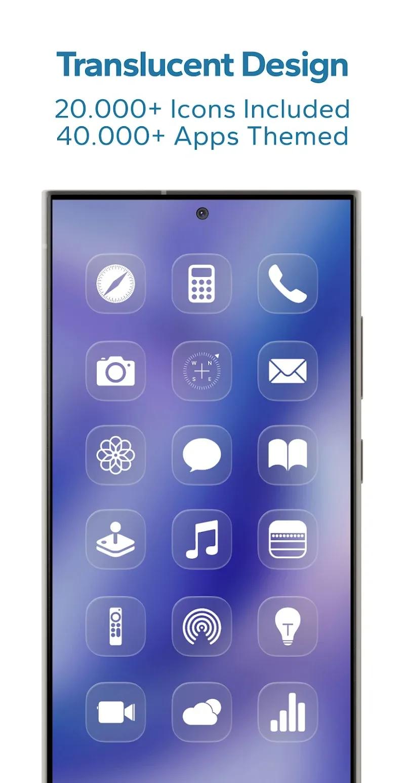 iGlass OS 26 Icon Pack Screenshot 2