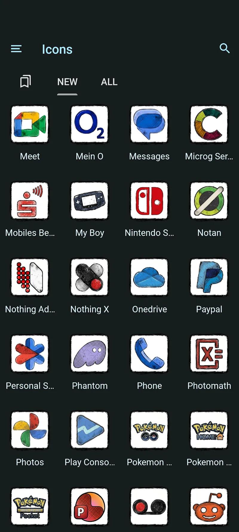InkFlow Icon Pack Screenshot 4