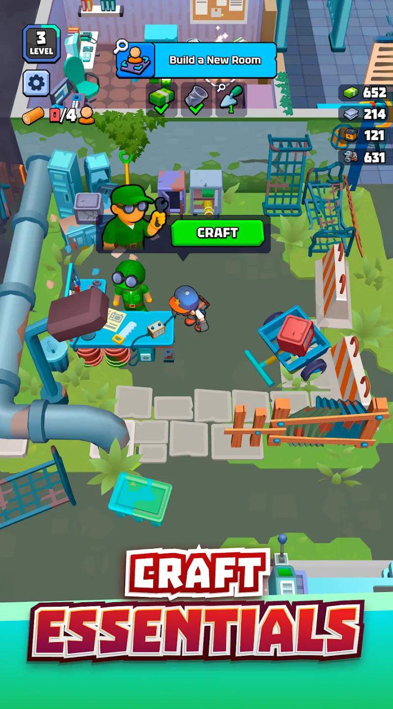 Lost Prison - Shelter Survival Screenshot 4