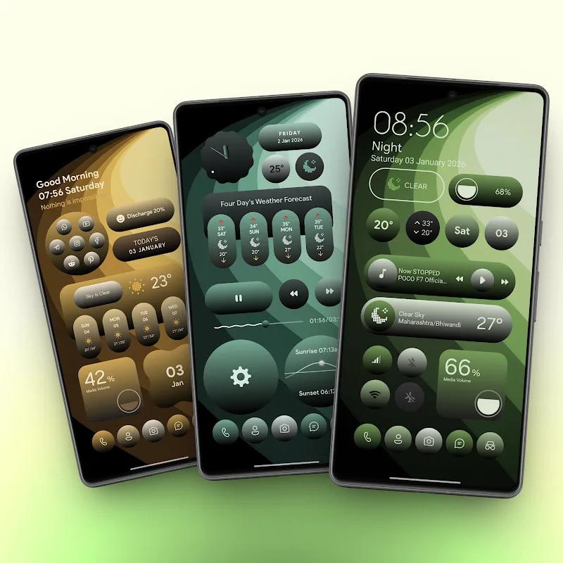 My Thing Adaptive KWGT Screenshot 2