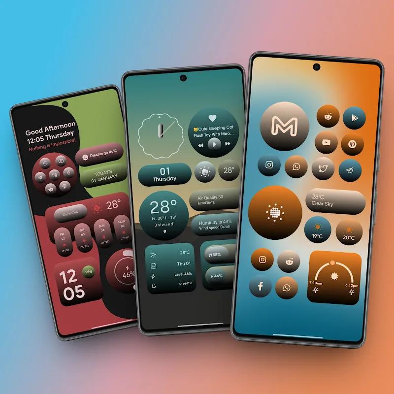 My Thing Adaptive KWGT Screenshot 5