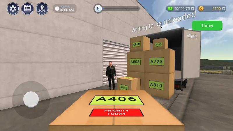 Parcel Delivery Simulator Screenshot 1