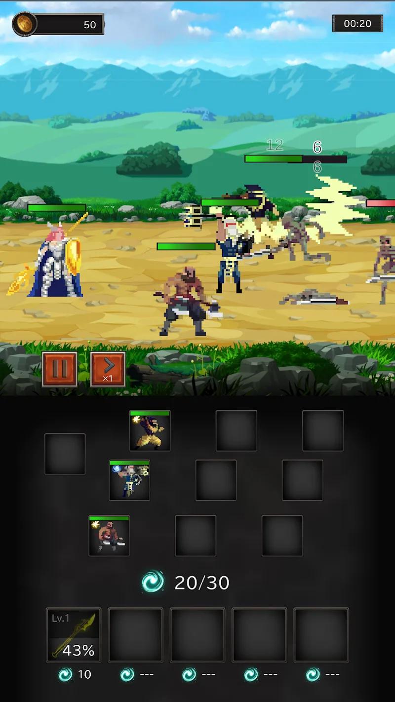 Valkyrie of Graves – Idle RPG Screenshot 1