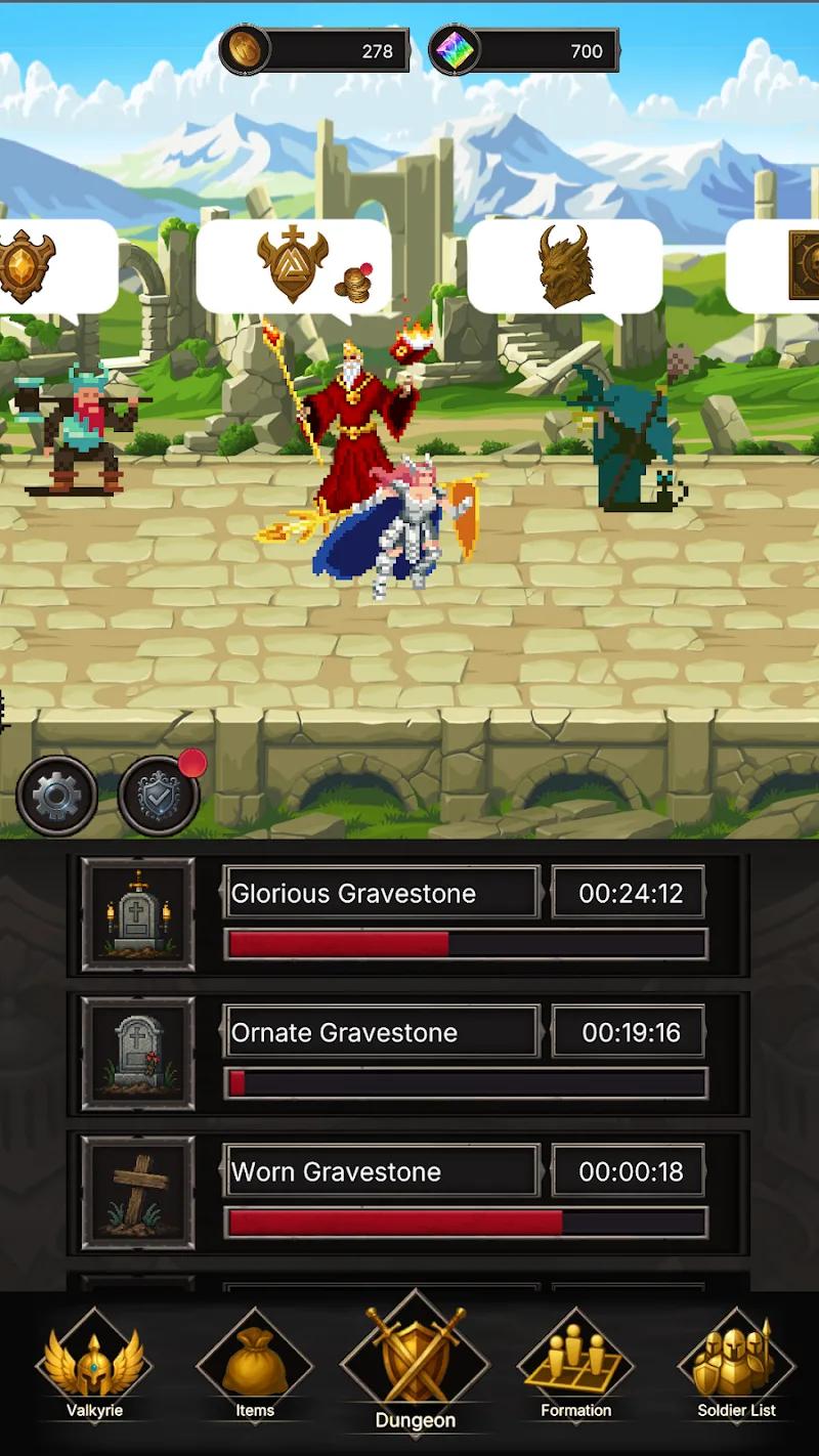 Valkyrie of Graves – Idle RPG Screenshot 3