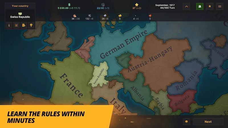 Warnament Grand Strategy Screenshot 1