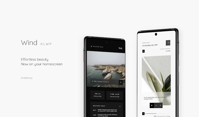 Wind KLWP Screenshot 1