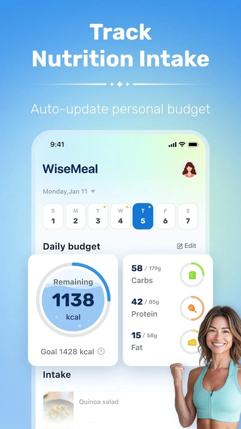 WiseMeal Screenshot 2