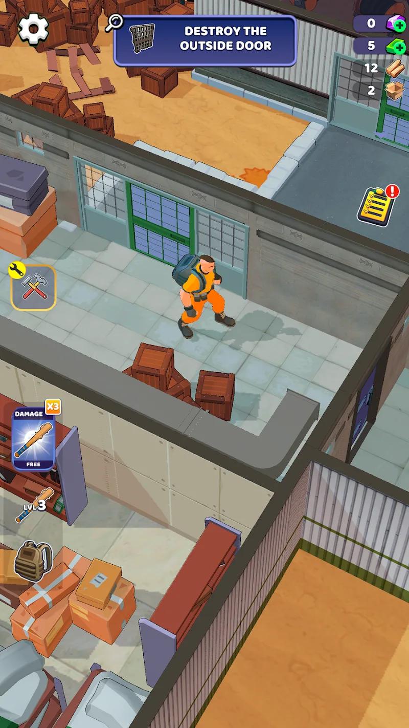 Zone X: Wasteland Survival RPG Screenshot 1