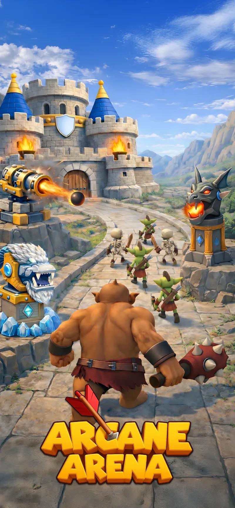 Arcane Arena: Tower Defense TD Screenshot 1
