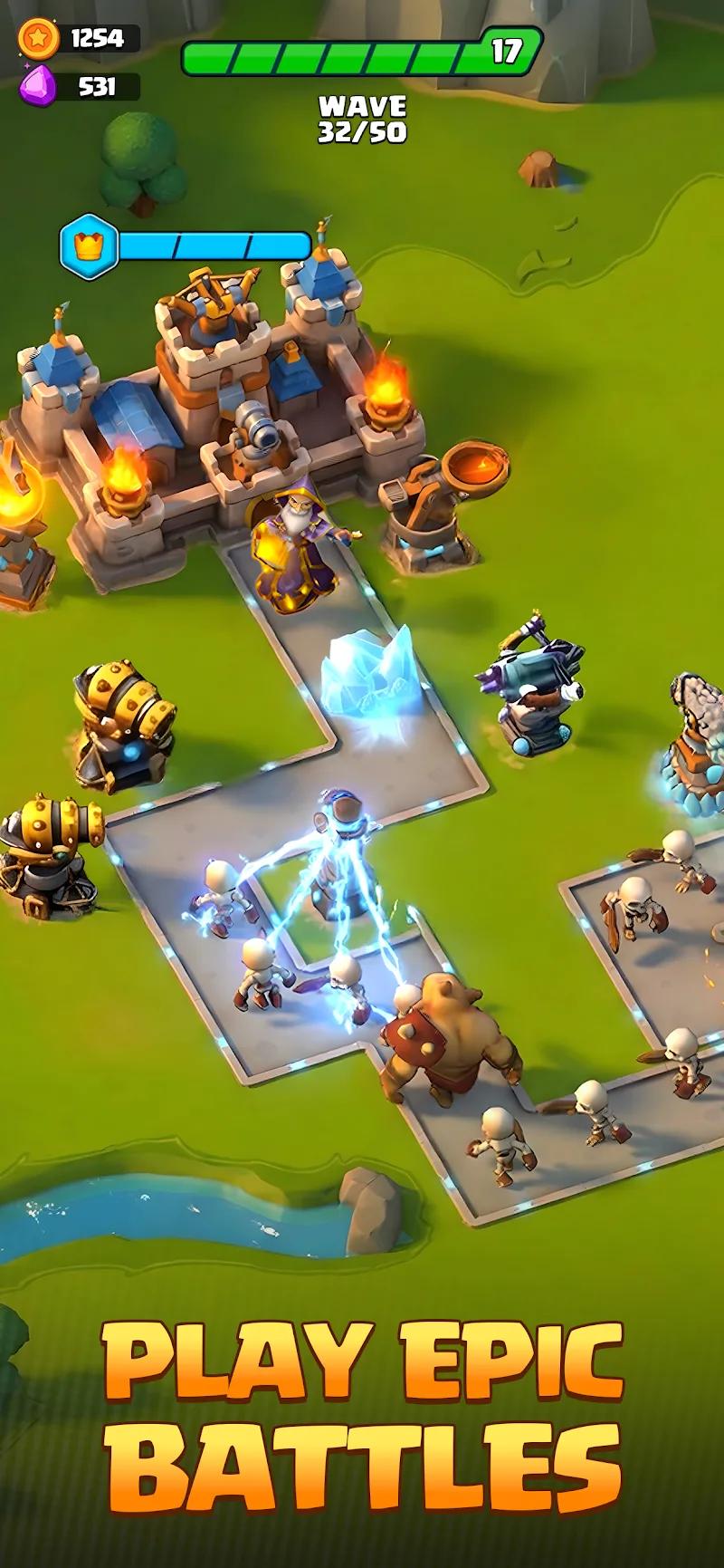 Arcane Arena: Tower Defense TD Screenshot 2