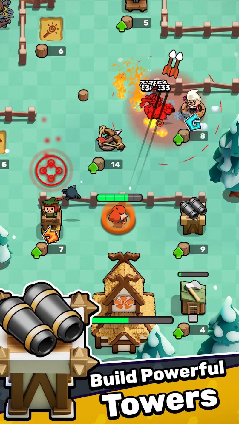 Archer Heroes: Action TD & RPG Screenshot 2