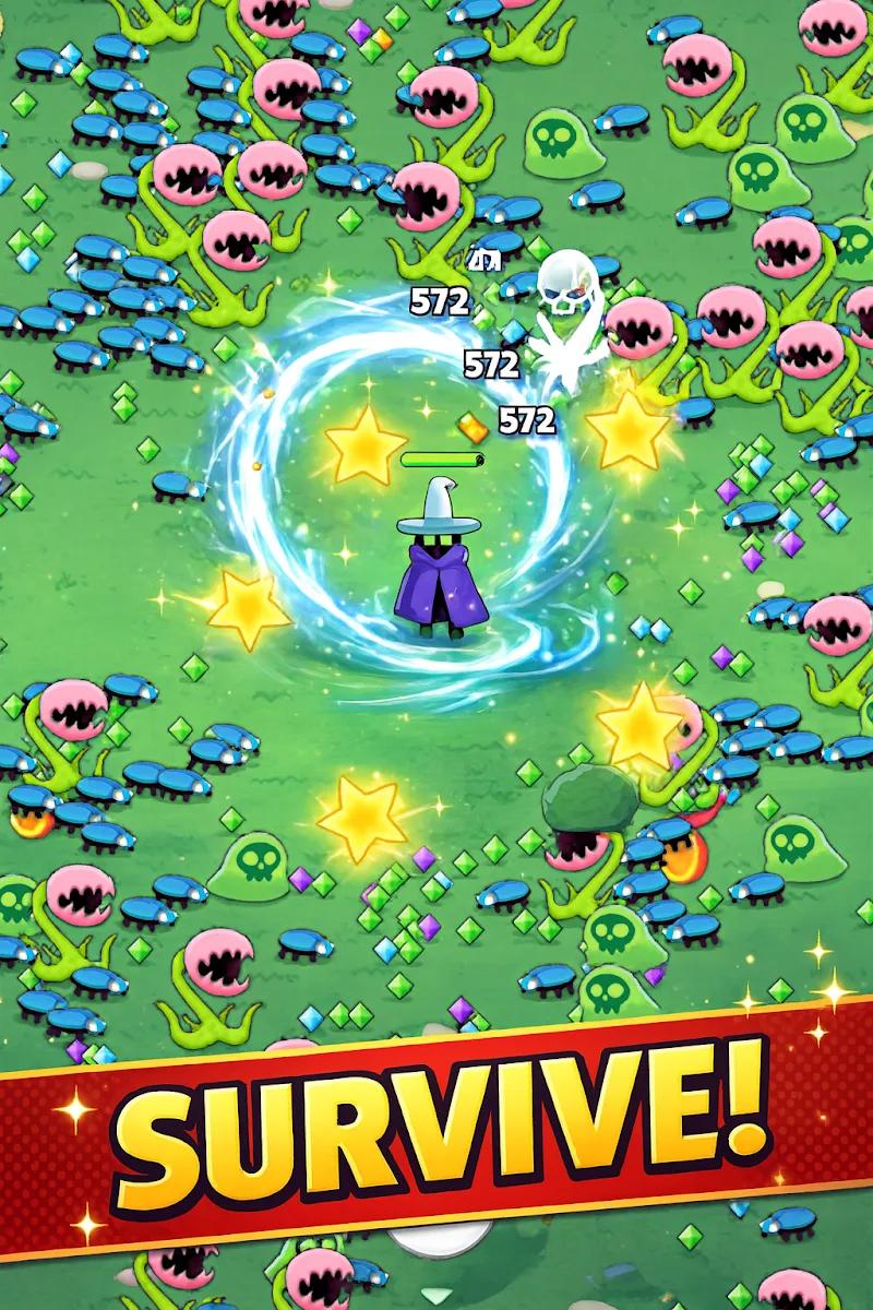 Blaster.io: Anime Idle Shooter Screenshot 1