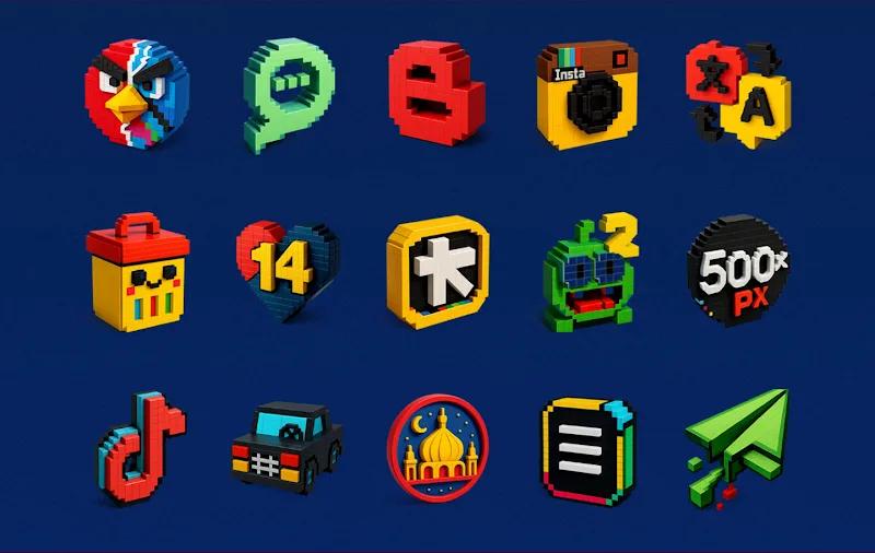 Blox - Icon Pack Screenshot 1