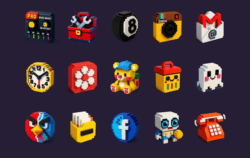 Blox - Icon Pack Screenshot 2