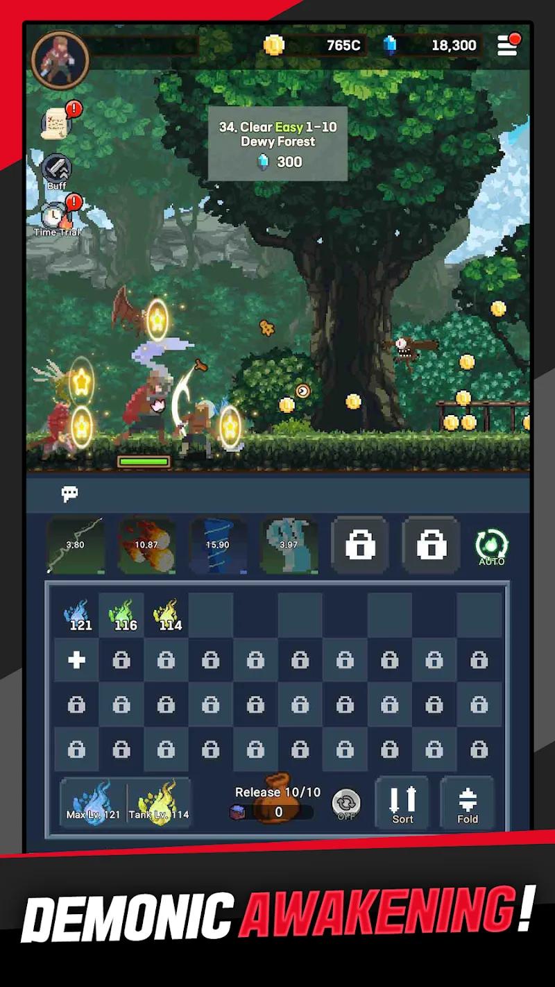 Demon Fall : Idle RPG Screenshot 1