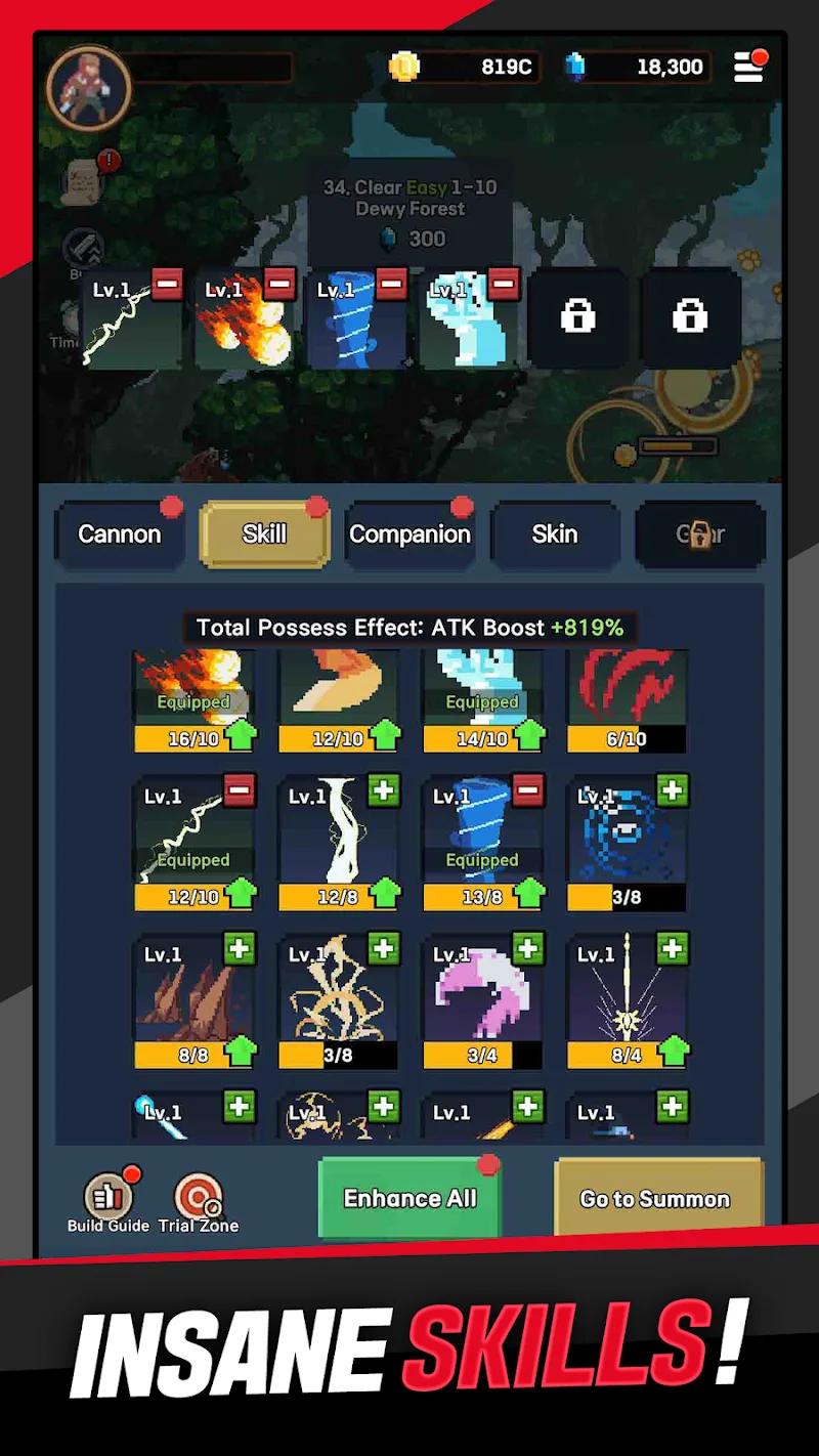 Demon Fall : Idle RPG Screenshot 3