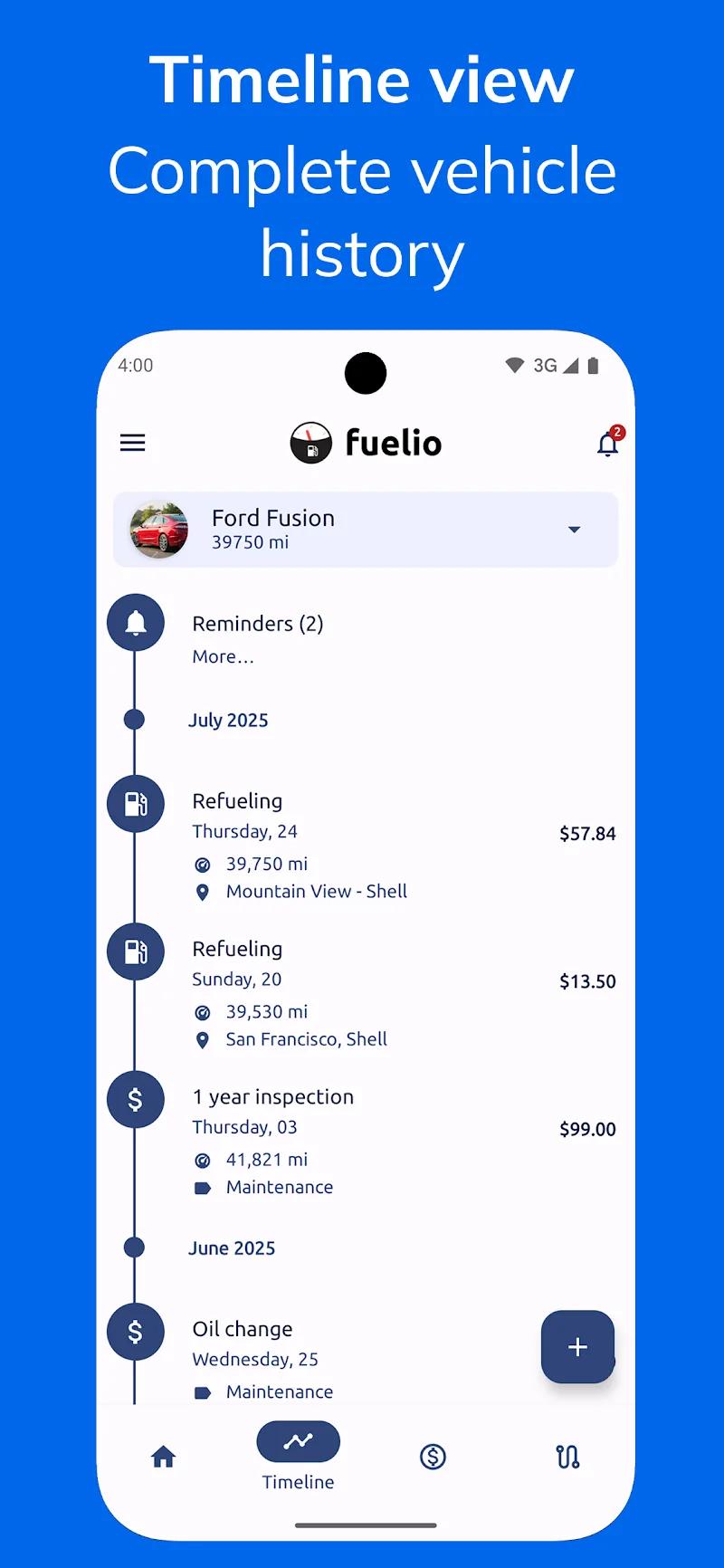 Fuelio Screenshot 6