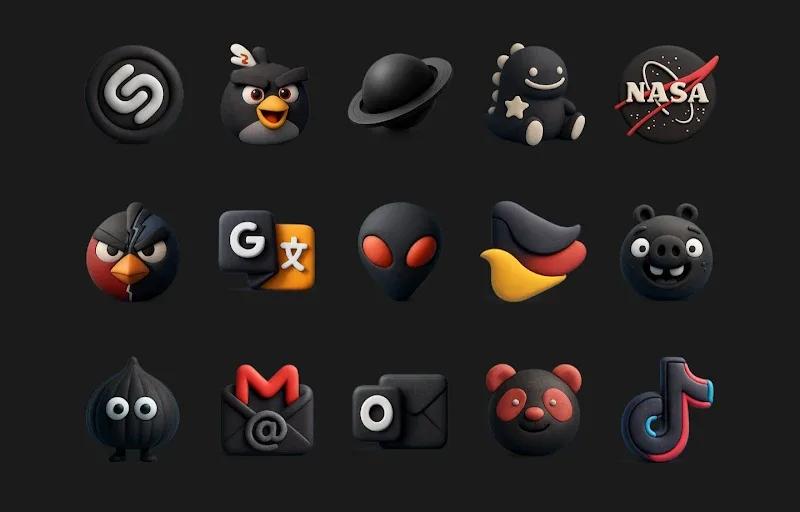Funko Dark - Icon Pack Screenshot 1