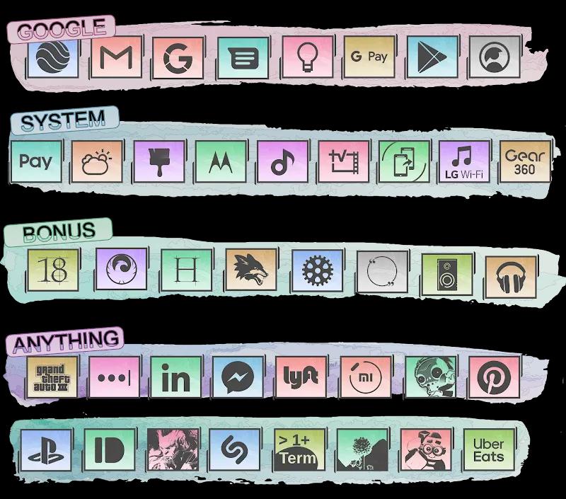 GIN Icon Pack - Get It Now Screenshot 2
