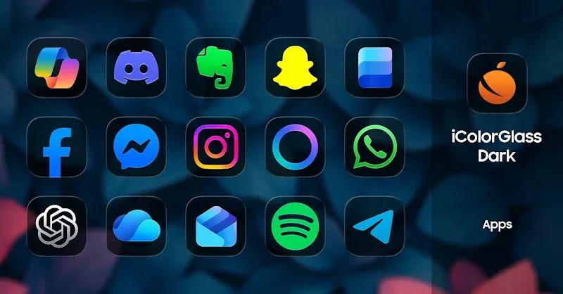 iColorGlass Dark Screenshot 3