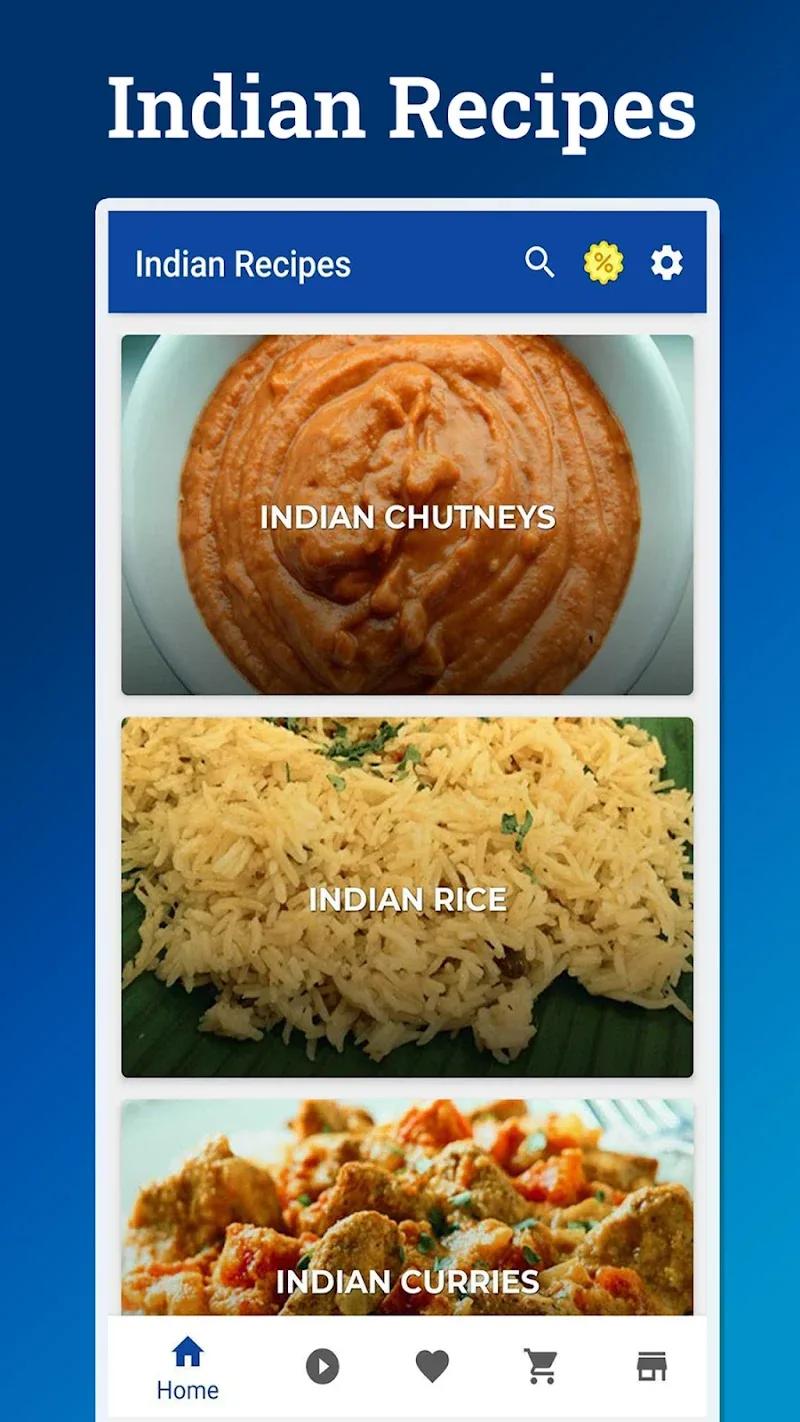 Indian Recipes   Screenshot 1
