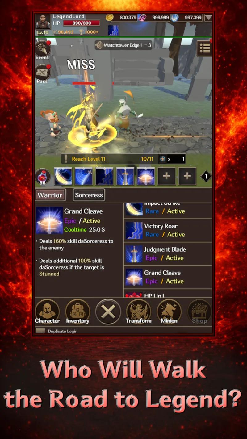 Legend Lord Idle : Farming AFK Screenshot 2