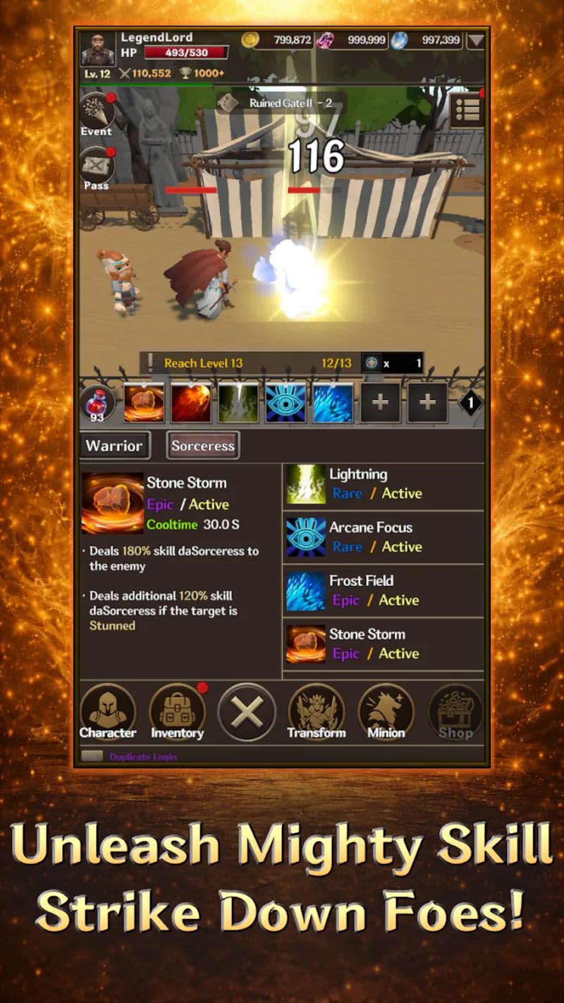 Legend Lord Idle : Farming AFK Screenshot 3