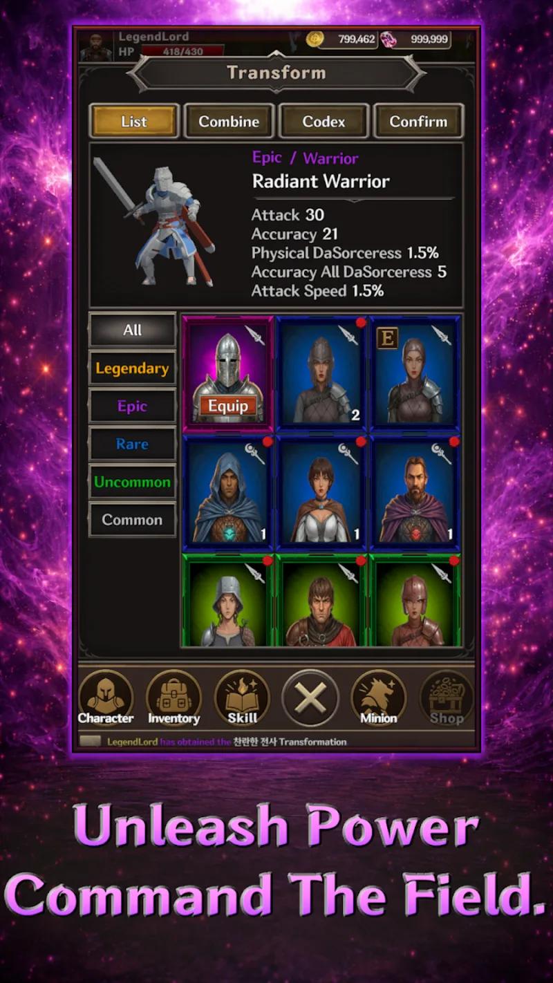 Legend Lord Idle : Farming AFK Screenshot 4