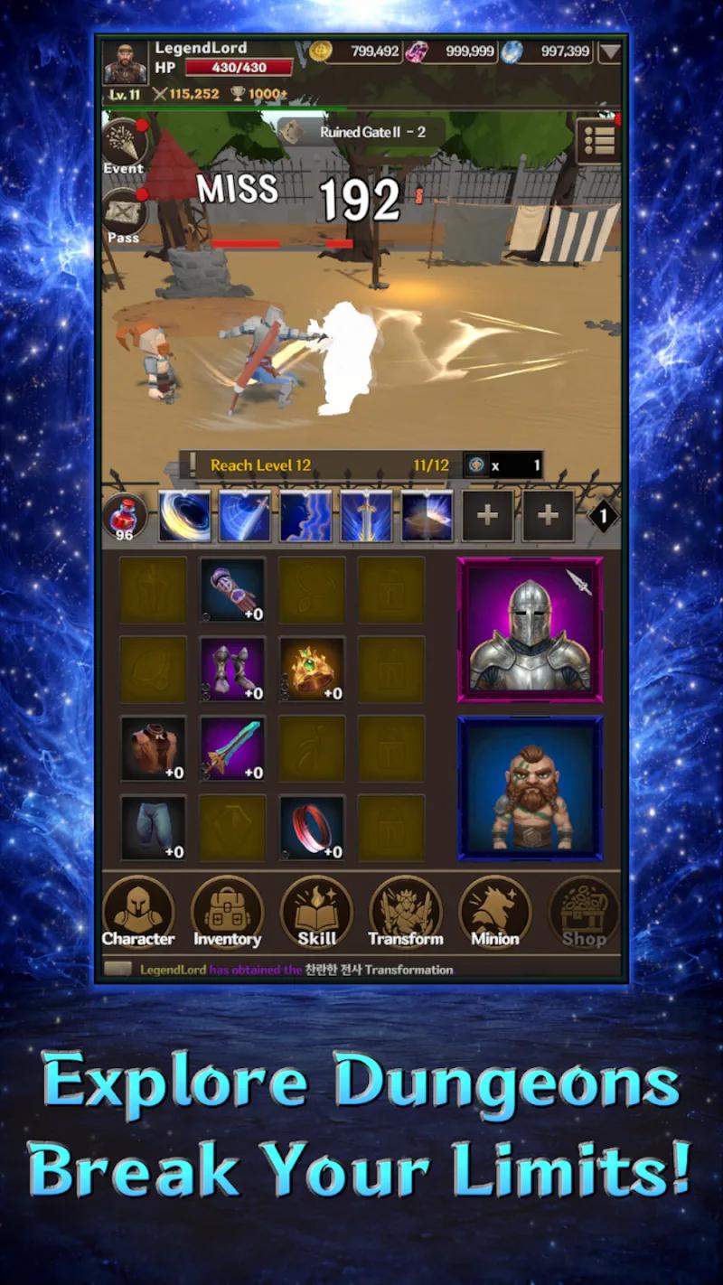 Legend Lord Idle : Farming AFK Screenshot 5