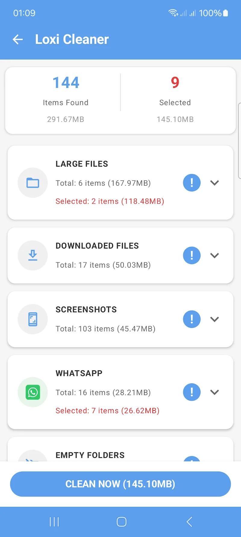 Loxi Cleaner Screenshot 2