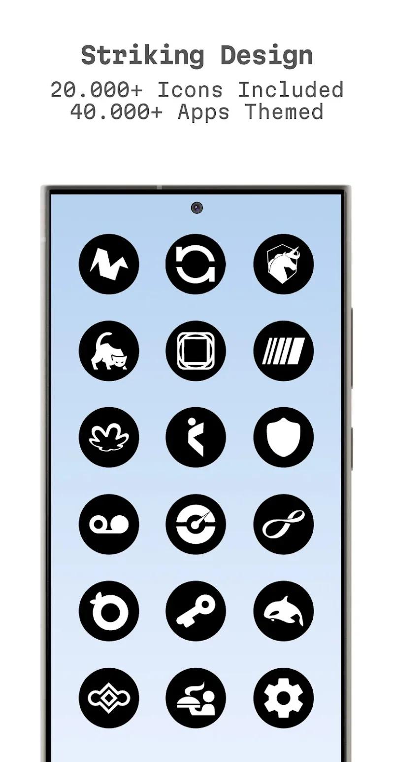 Nova OLED Icon Pack Screenshot 2