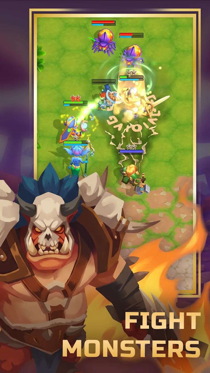 Rush Hero: AFK Legends RPG Screenshot 1